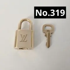 美品 ルイヴィトン 南京錠 パドロック カデナ カギ ゴールド No.319