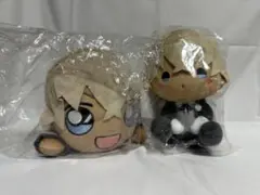 【新品2体セット】セガラッキーくじ 名探偵コナン 安室透 おすわり 寝そべり