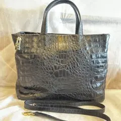 【美品】 FURLA フルラ ハンドバッグ トートバッグ 黒