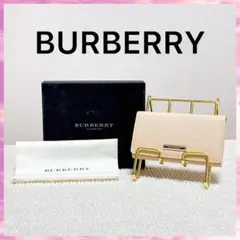 【極美品】BURBERRY バーバリー キーケース 4連 ノバチェック 箱付き