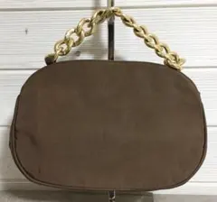 ★No38261 ゲラルディーニ イタリア製 ナイロン ハンド バッグ