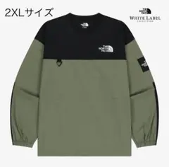 新品 2XL ノースフェイス ホワイトレーベル ALBANY CREWNECK