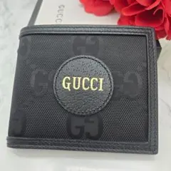 【未使用に近い】GUCCI グッチ Off The Grid 折り財布 財布 黒