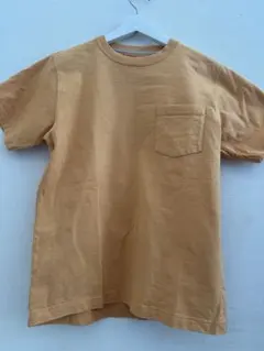 古着 DISCUS ポケットTシャツ オレンジ Mサイズのサムネイル