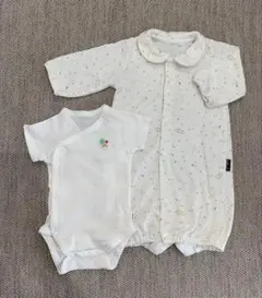 MIKIHOUSEベビー肌着、西松屋ツーウェイオール