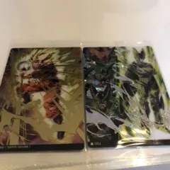 イタジャガ　ドラゴンボール孫悟空とセル カードセット