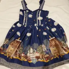 axes femme kawaii スイーツベア ワンピース ジャンスカ JSK