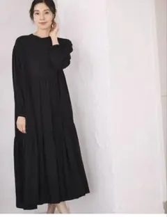 週末限定値下げ！レプシィム キリカエギャザーワンピース