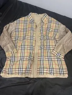 BURBERRY チェック柄 ジップアップ ブルゾン Sサイズ - メルカリ