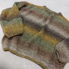 SHEIN/マルチカラーニットセーターXL