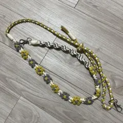 花柄スマホショルダーストラップ