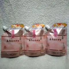 アンドハニー メルティ モイストリペア ヘアオイル3.0 つめかえ 75ml×3