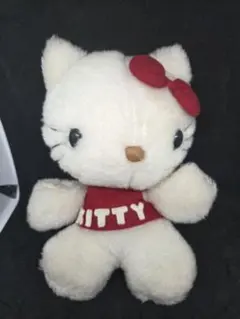 昭和レトロ 1976年製 ハローキティ ぬいぐるみ 本体