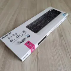ELECOM テンキー付き 薄型キーボード TK-FCM013BKのサムネイル