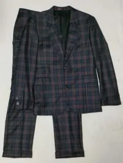 PAUL SMITH　スーツ　セットアップ　チェック　Ｍ