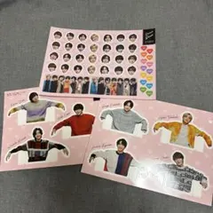 銀テ、付録あり！なにわ男子大西流星監修エテュセセットとなにわ男子カレンダーの付録 銀テ、付録あり！なにわ男子大西流星監修エテュセセットとなにわ男子