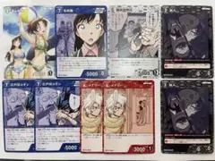 名探偵コナンカード　遠山和葉　毛利蘭　鈴木次郎吉　コナン　他　プロモ