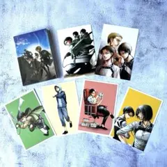進撃の巨人 全キャラ ポストカード 52枚セット 原作 原画 限定 リヴァイ