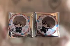 銀魂　3年Z組銀八先生 沖田総悟　ちびキャラ缶バッジ　休み時間　池袋ロフト