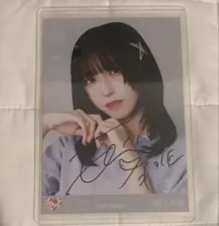 かぎ野口衣織 直筆 生写真 ポロシャツ ヨリ ツアー 8周年 2025 イコラブ