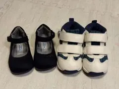 familiar スニーカー フォーマルシューズ　2点set 13.5/14