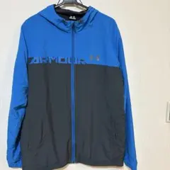 ２２日限定UNDER ARMOUR フルジップウィンドブレーカー XXL
