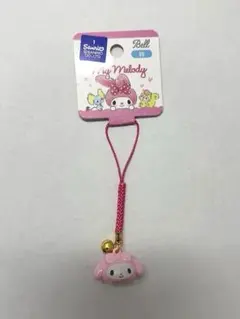 マイメロディ　マスコットストラップ　サンリオ　鈴付き　キーホルダー