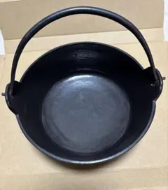 南部鉄器 池永鉄工 いろり鍋 17cm 一人鍋のサムネイル