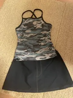 迷彩柄 セパレート3点セット水着 150サイズ