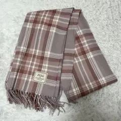 JILL STUART チェック柄マフラー