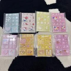 サンリオ トレーディング ミニ タイルシール 8枚セット