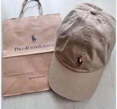 Polo Ralph Lauren ベージュキャップ