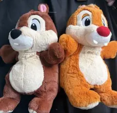 チップとデール ぬいぐるみ　パペットセット