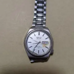 セイコー アクタス 6306-8030 希少文字盤 千鳥柄ブラウン ベゼル難有