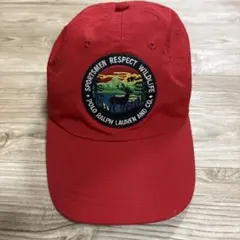 ポロラルフローレン ナイロンキャップ ワイルドライフ パッチ 赤 POLOのサムネイル