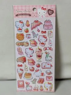 ♡ハローキティ♡✴ キャンディステッカー✴正規品【カミオジャパン】ぷっくりシール