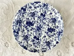 美品 フランスアンティーク プレート NIMY窯 ポンパドール 小皿