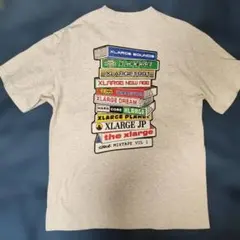 XLARGE グレー Tシャツ L ゴリラ刺繍