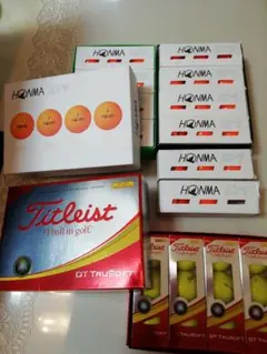 Honma D1 & Titleist DT TruSoft ボール3ダース+5のサムネイル