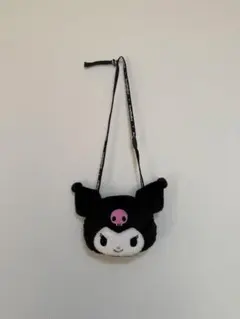 サンリオピューロランド　クロミちゃん ぬいぐるみポーチバッグ 黒