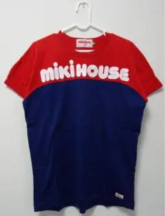 値下げ‼️オールドミキハウス miki HOUSE 大人メンズ TシャツL 赤青