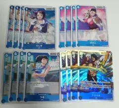 青クザン　デッキパーツ　ワンピースカードゲーム