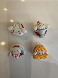 キャラクターマグネット4個セット