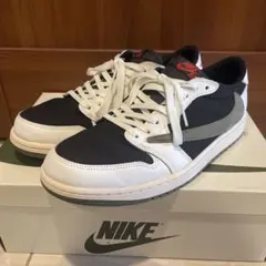 NIKE Air Jordan 1 Low ブラック/ホワイト　28㎝　美品