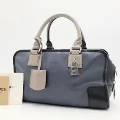 超希少カラー LOEWE アマソナ28 ハンドバッグ ナッパレザー マルチカラーのサムネイル