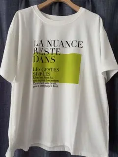 ロゴプリントTシャツ ホワイト