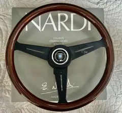 NARDI ナルディ 【大径】ウッドステアリング 38Φ FLEX コラボ★極美のサムネイル