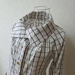 ヴィヴィアンウエストウッド レッドレーベル オーブ刺繍 チェックシャツ Mサイズのサムネイル