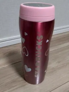 未使用】STARBUCKS ハート水筒 バレンタイン500mlステンレス レア