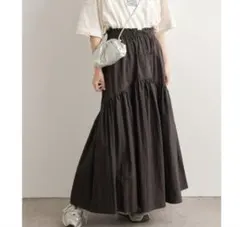 未使用タグ付　チャオパニックティピー ドロスト　ギャザー　ボリューム　スカートのサムネイル